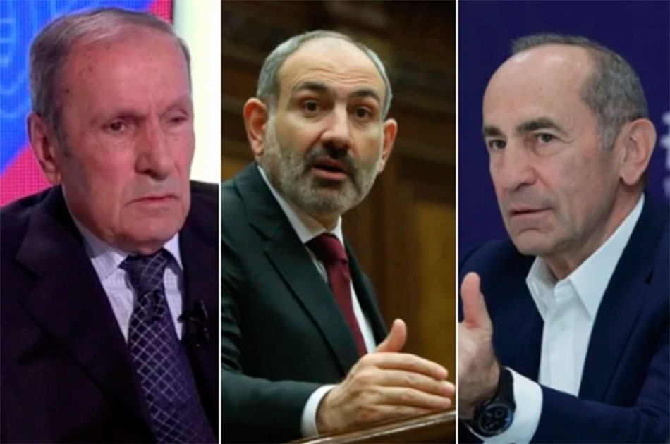 Пашинян вызвал на дебаты двух предыдущих президентов Армении