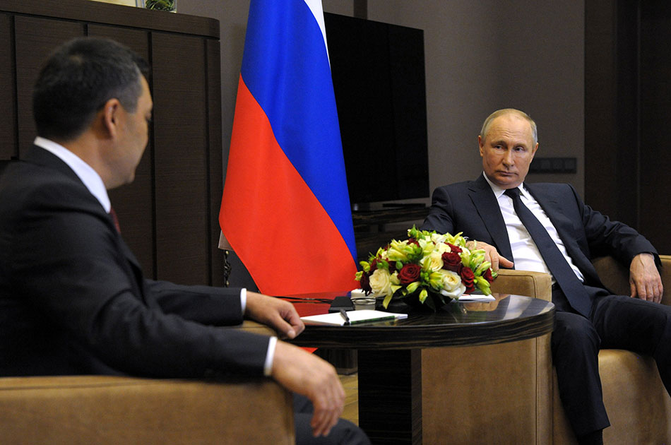 Завершились переговоры президентов Кыргызстана и России
