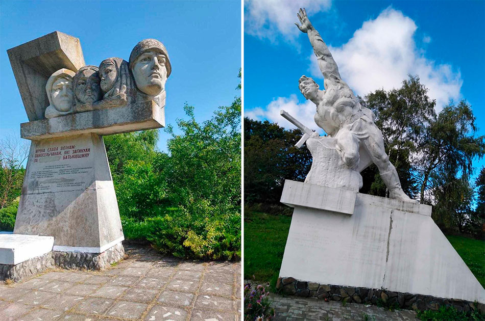 «Разрыв шаблонов» у необандеровца: два галицких села отказались сносить памятники